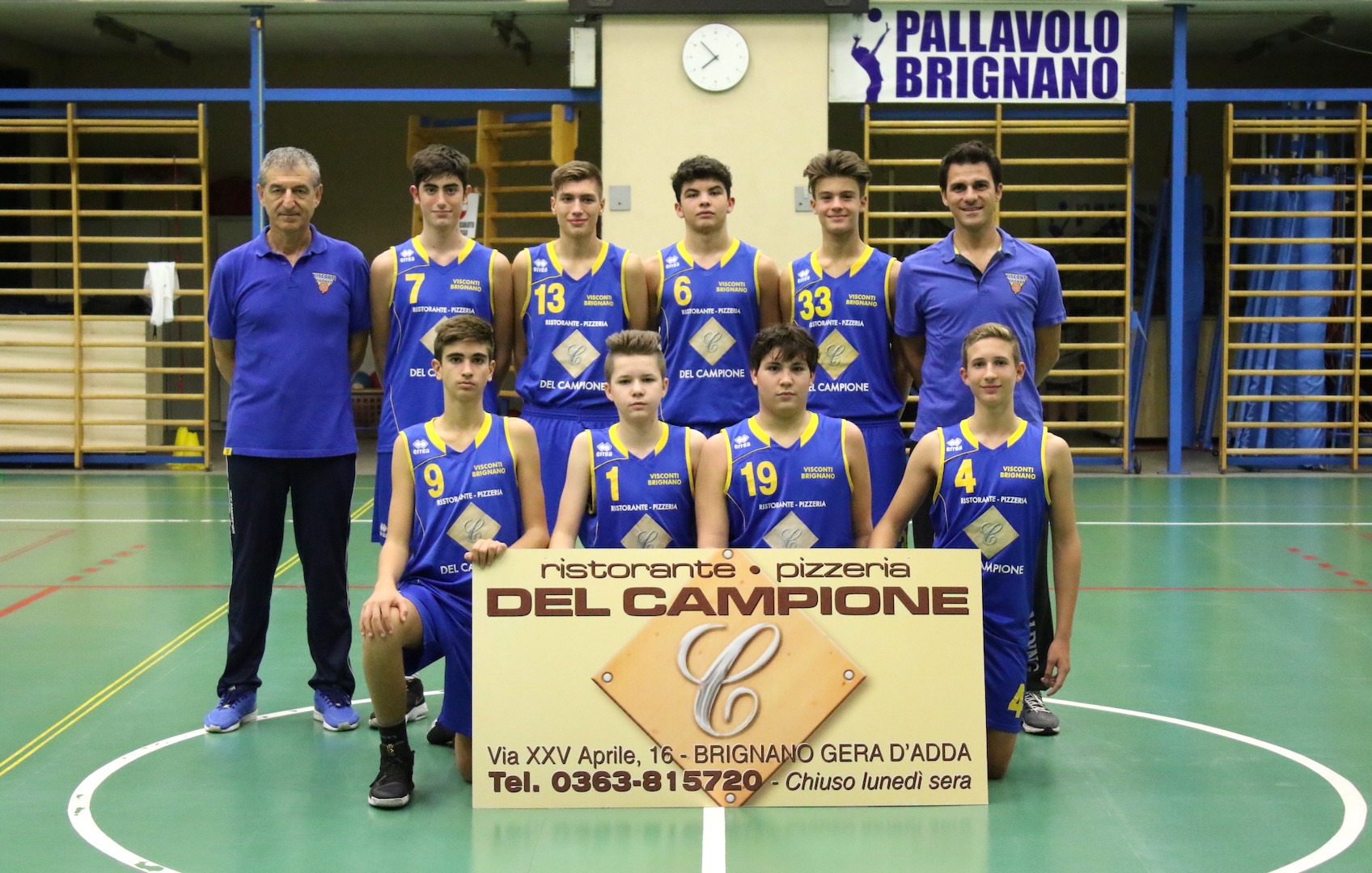 U16M: VISCONTI BASKET – PALL MARTINENGO 100 – 31