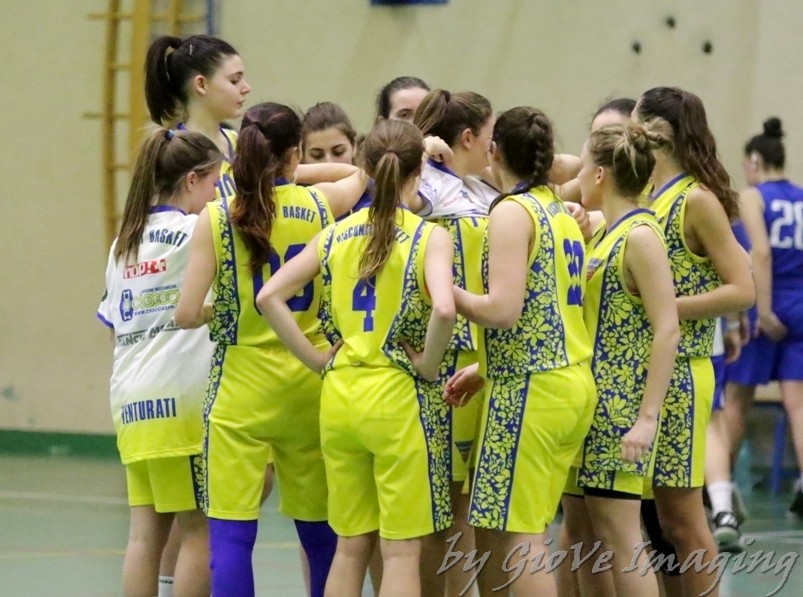 SERIE C F: VISCONTI BASKET – BASKET PIU’ REZZATO: 55 – 47