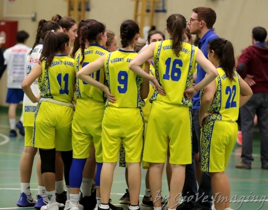 SERIE C F: VISCONTI BASKET Vs. BK PONTEVICO  38 – 52