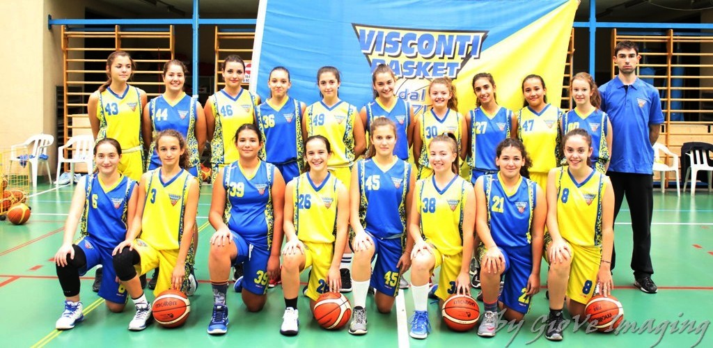 U16F: AZZURRA BS – VISCONTI BASKET:  60 – 44