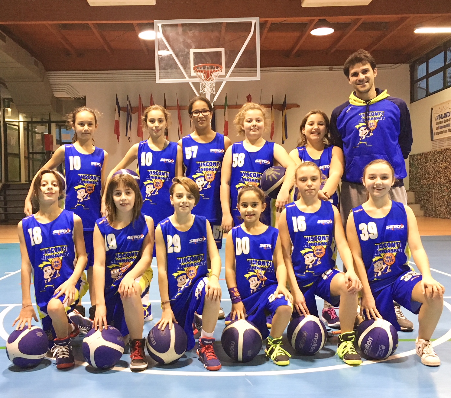 ESORDIENTI FEMMINILE: VISCONTI-EXCELSIOR 7-51