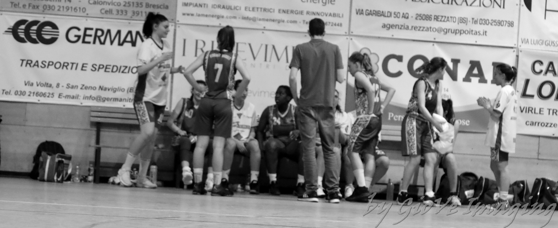 SERIE C F: BK+ REZZATO – VISCONTI BASKET: 41 – 59