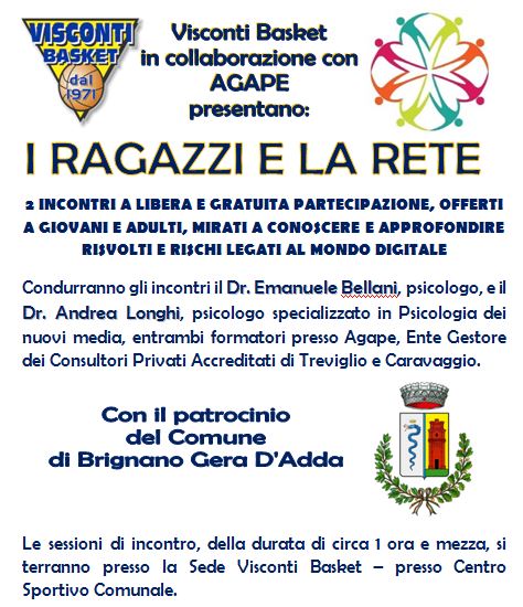 I RAGAZZI E LA RETE – INCONTRI PER GIOVANI E ADULTI