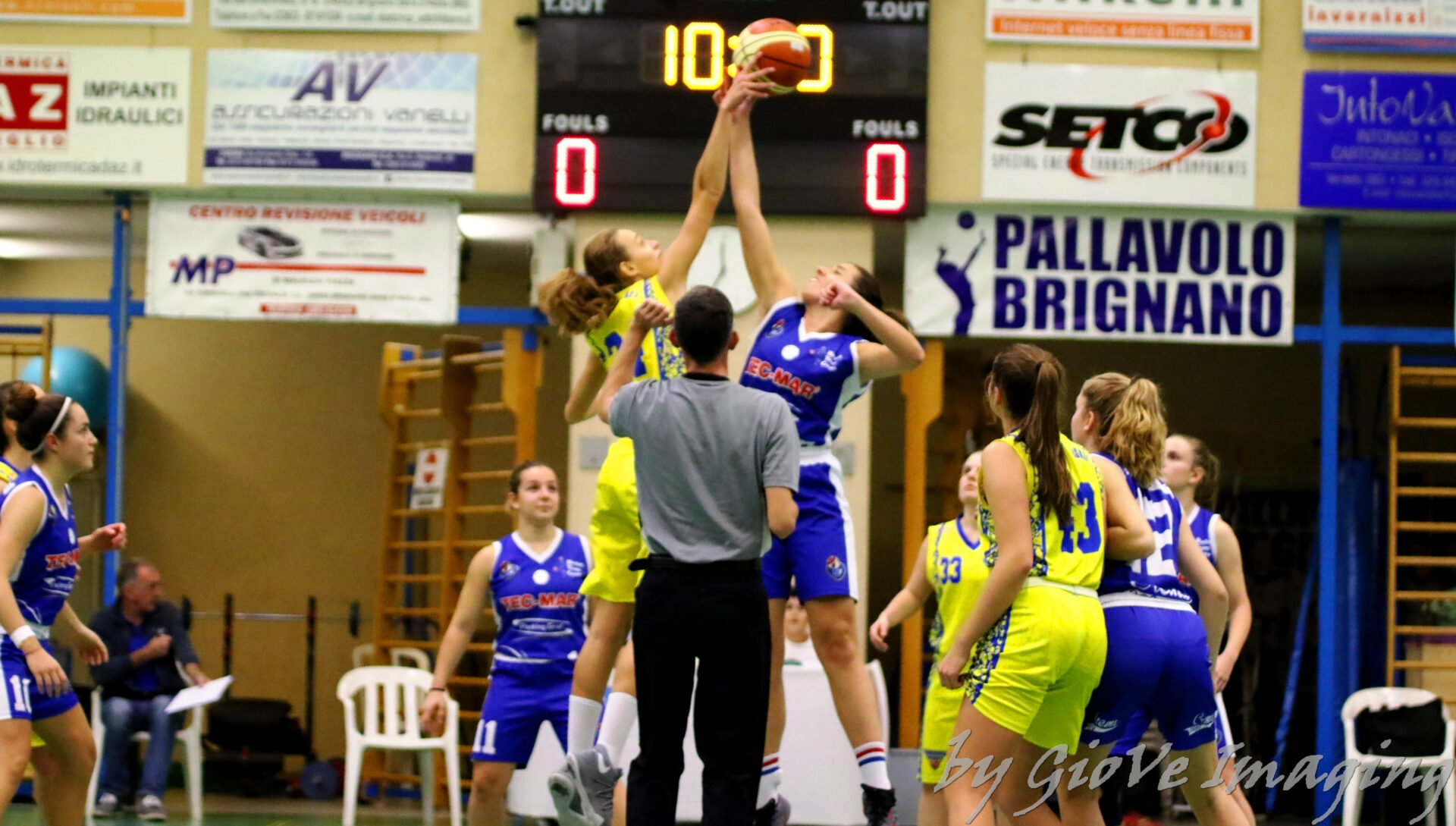 U18F: VISCONTI BASKET – BK TEAM CREMA: 28 – 52