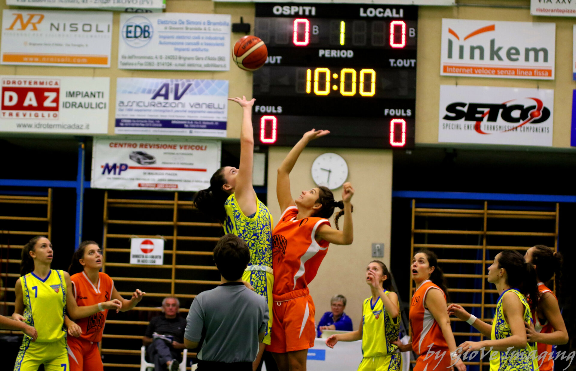 SERIE C F: VISCONTI BASKET – G.S.Q.S.A.:  59 – 63