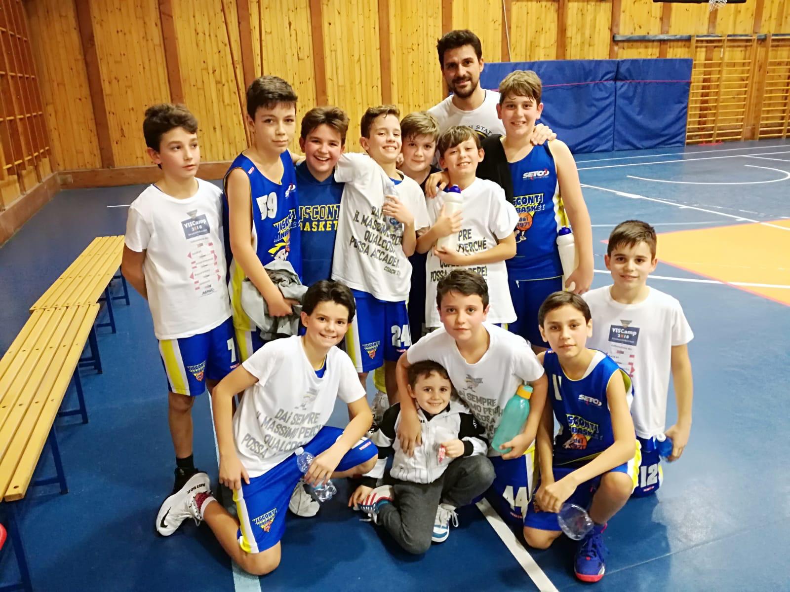 U13M: BK PEDRENGO – VISCONTI BASKET: 50 – 77