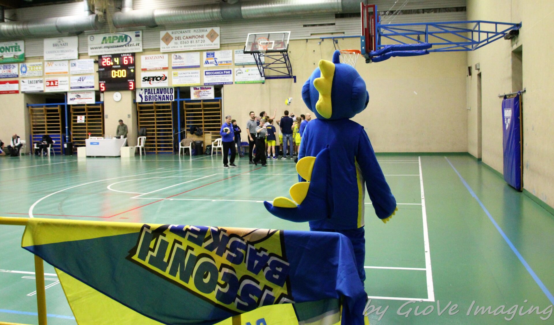 SERIE C F: VISCONTI BASKET – BASKET+ REZZATO:  67 – 26