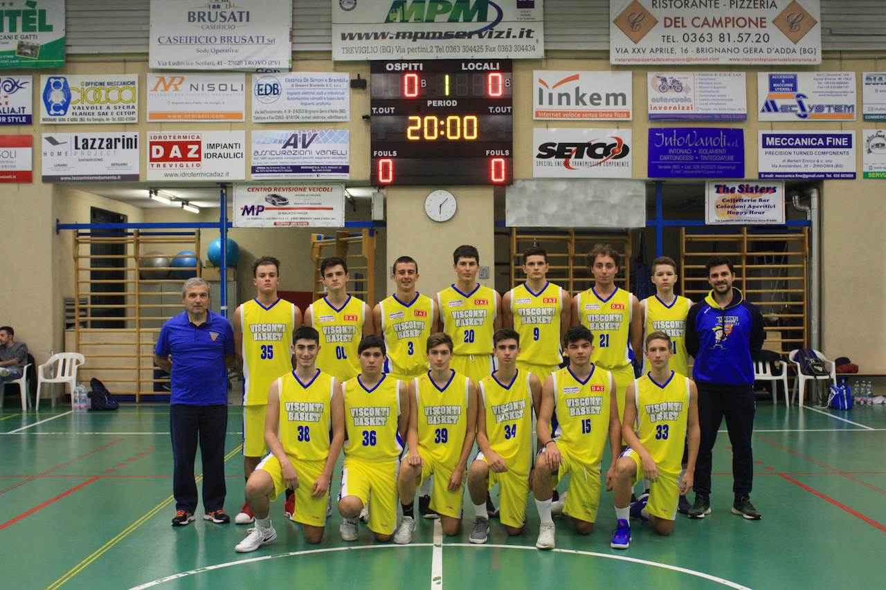 U18M: VISCONTI BASKET – ASTEL TELLINA:  76 – 85