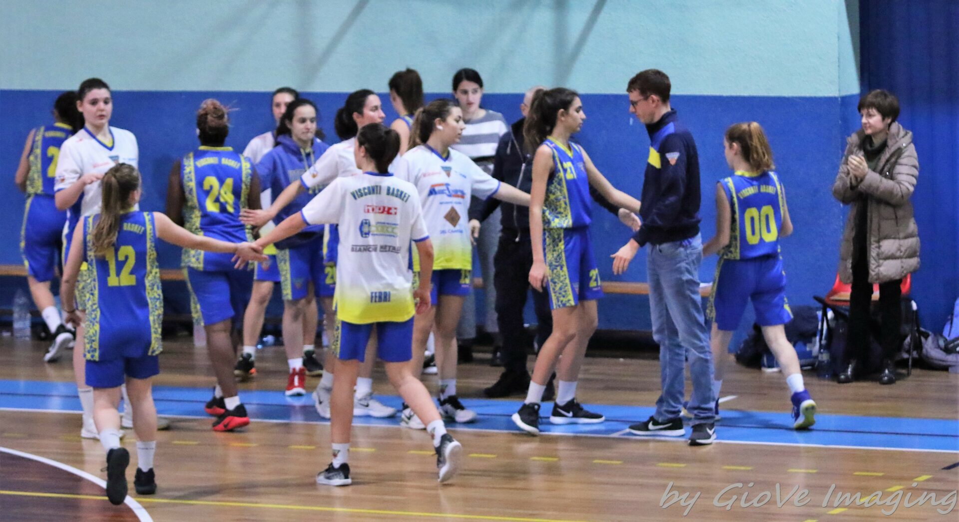 SERIE C F: CASIGASA PARRE – VISCONTI BASKET:  41 – 58