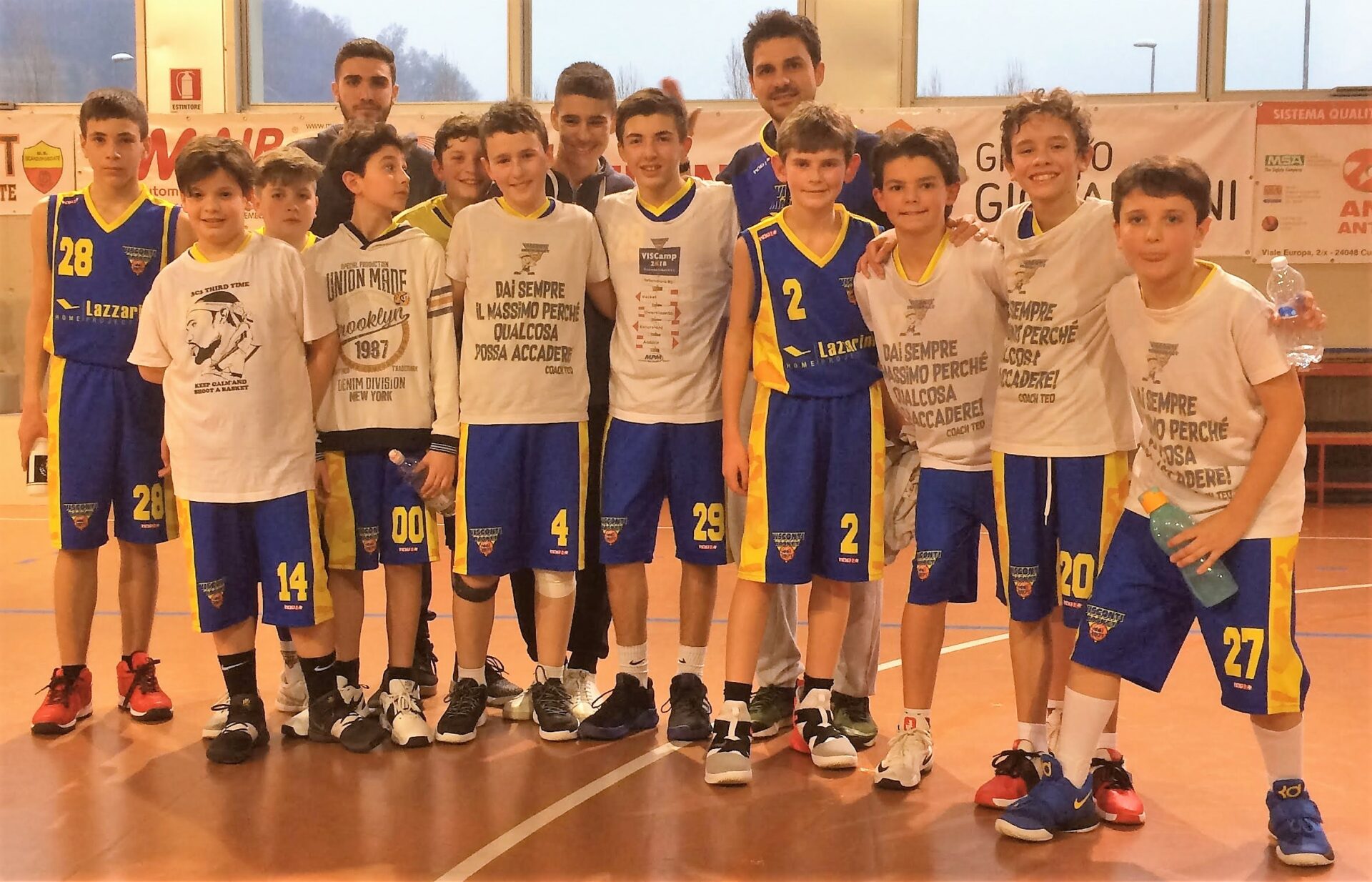 UNDER 13 MASCHILE: DUE GARE, DUE VITTORIE.