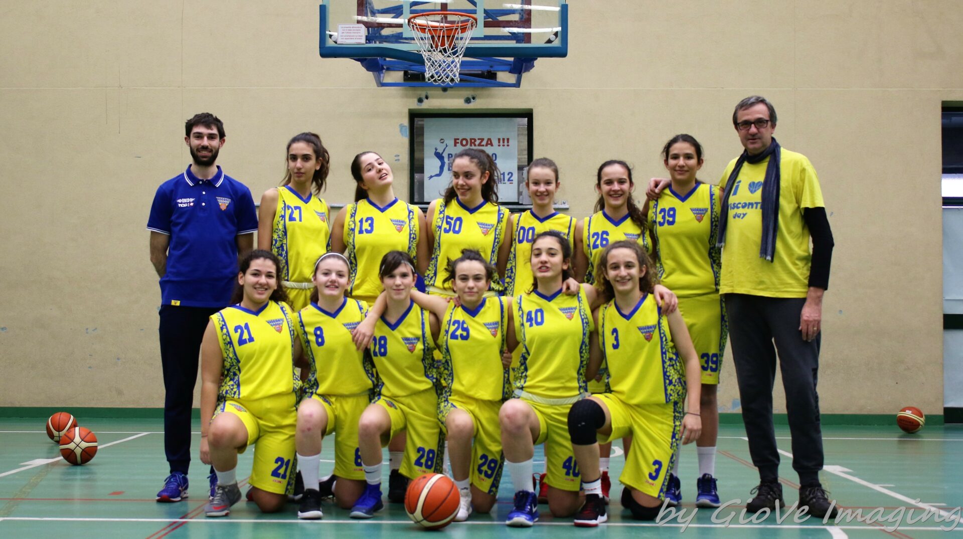 U16F: BK PONTEVICO – VISCONTI BASKET:  33 – 49