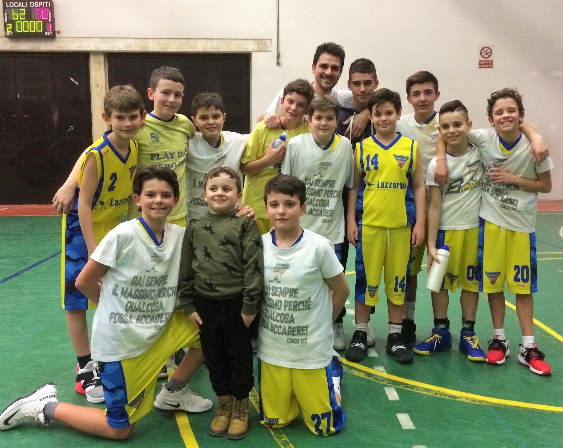 U13M: VISCONTI – BRESCIA BK RONCADELLE: 78 – 56