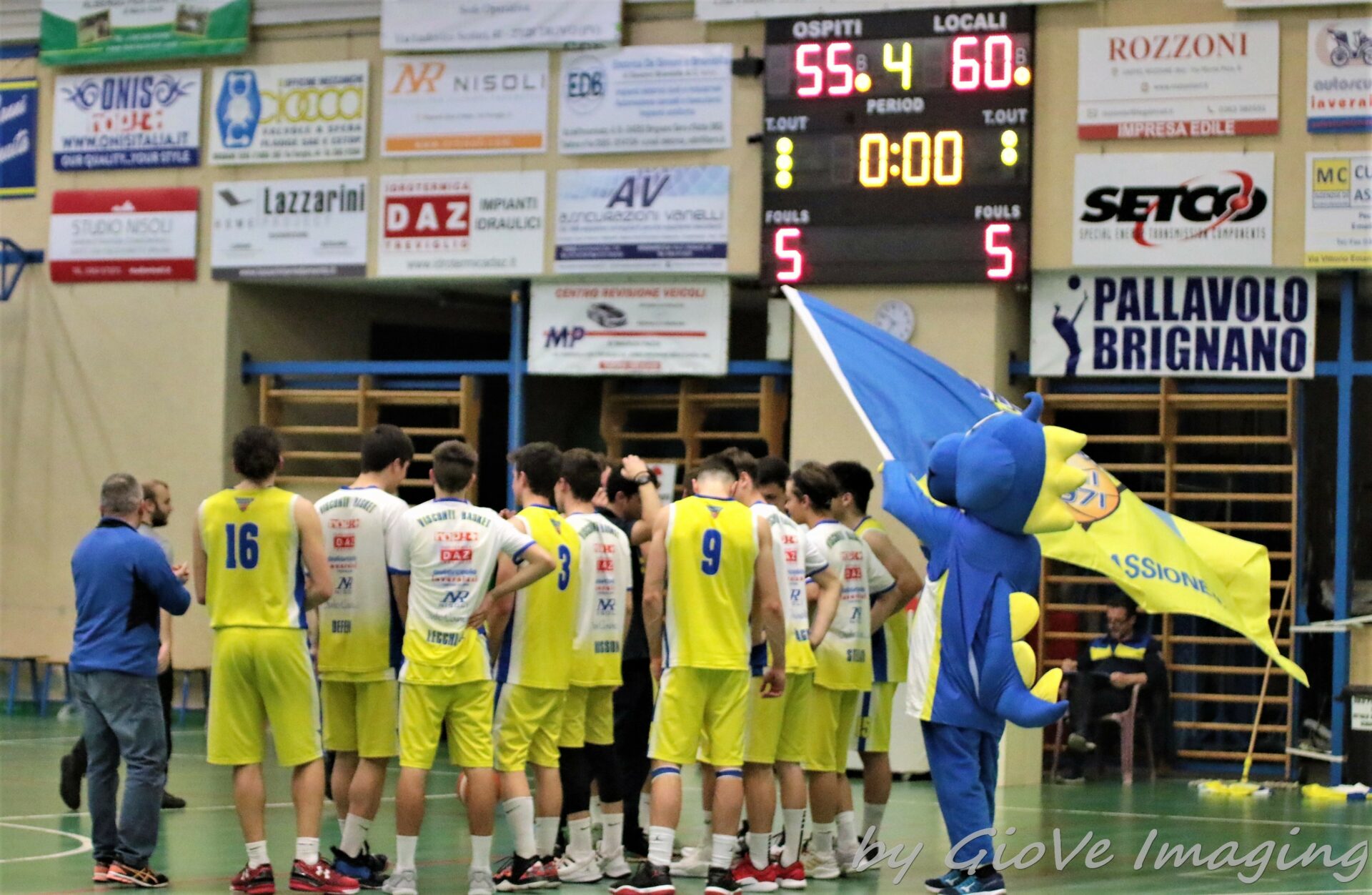 U18M 16mi Finale: VISCONTI BASKET – SERIANA NEMBRO: 60 – 55