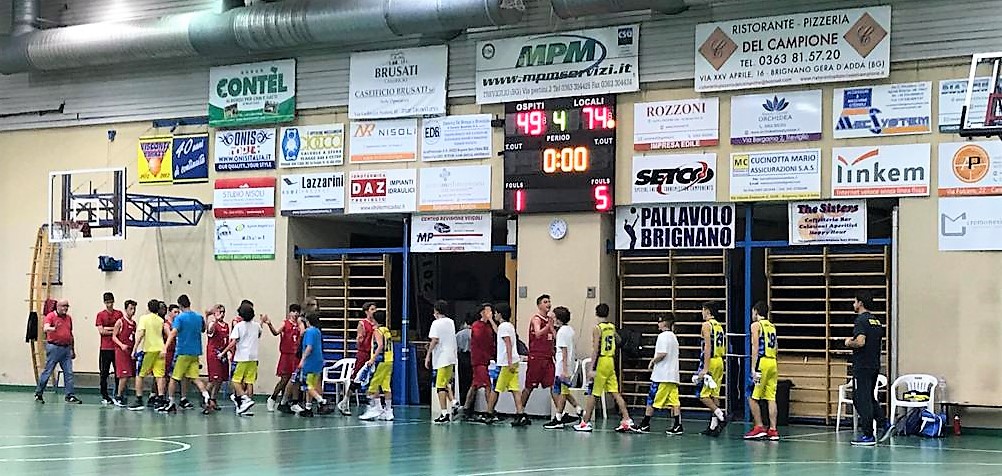 U14M: VISCONTI BASKET – CRAL DALMINE: 74 – 49