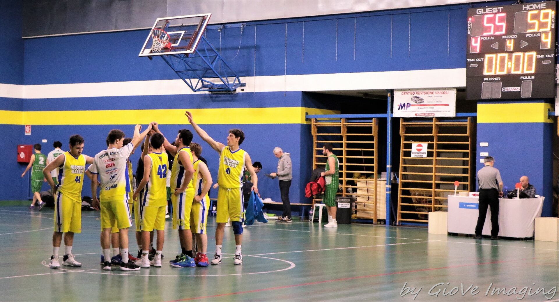 2^ DIVISIONE M: VISCONTI BASKET – BOCA BASKET BG: 59 – 55 dts