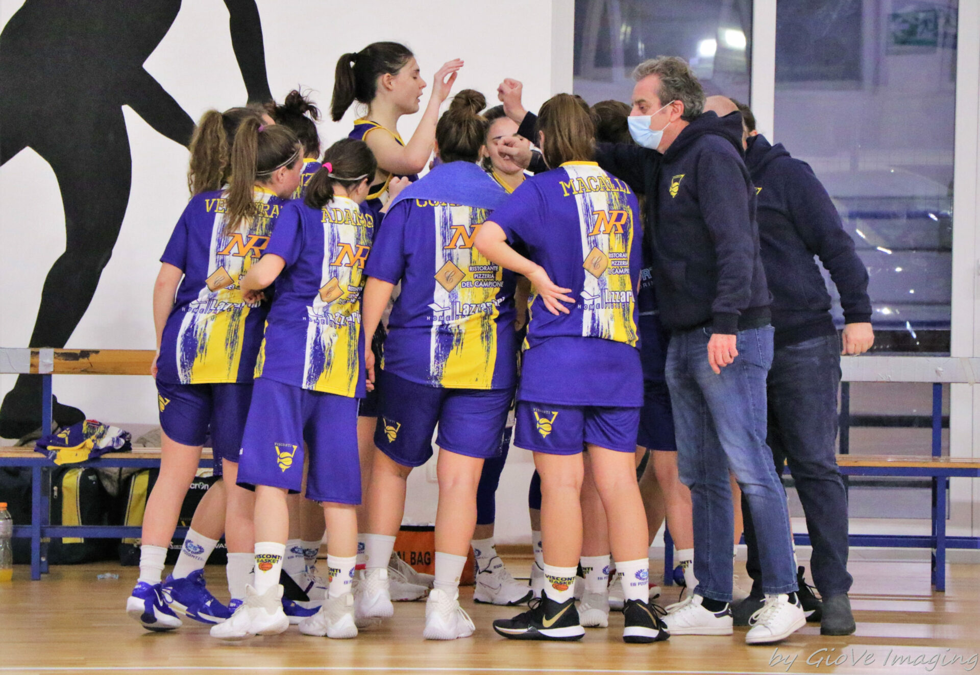 SERIE B FEMMINILE: GSQSA – ELVAS VISCONTI: 63 – 56