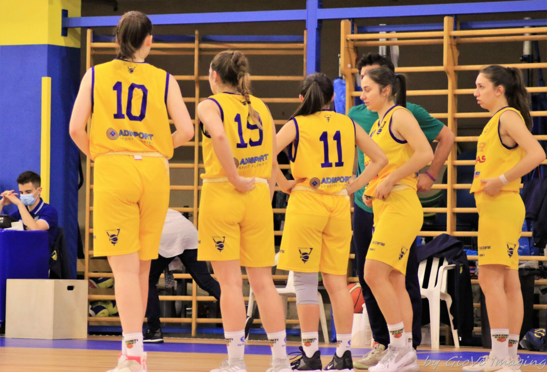 SERIE B FEMMINILE: ELVAS VISCONTI – MECC. FANTINI PONTEVICO: 50 – 72