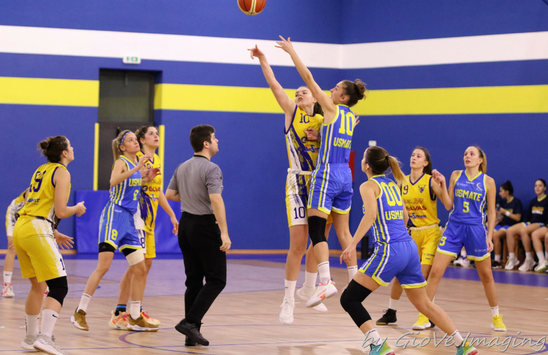 SERIE B FEMMINILE: ELVAS VISCONTI – ASD USMATE: 62 – 44