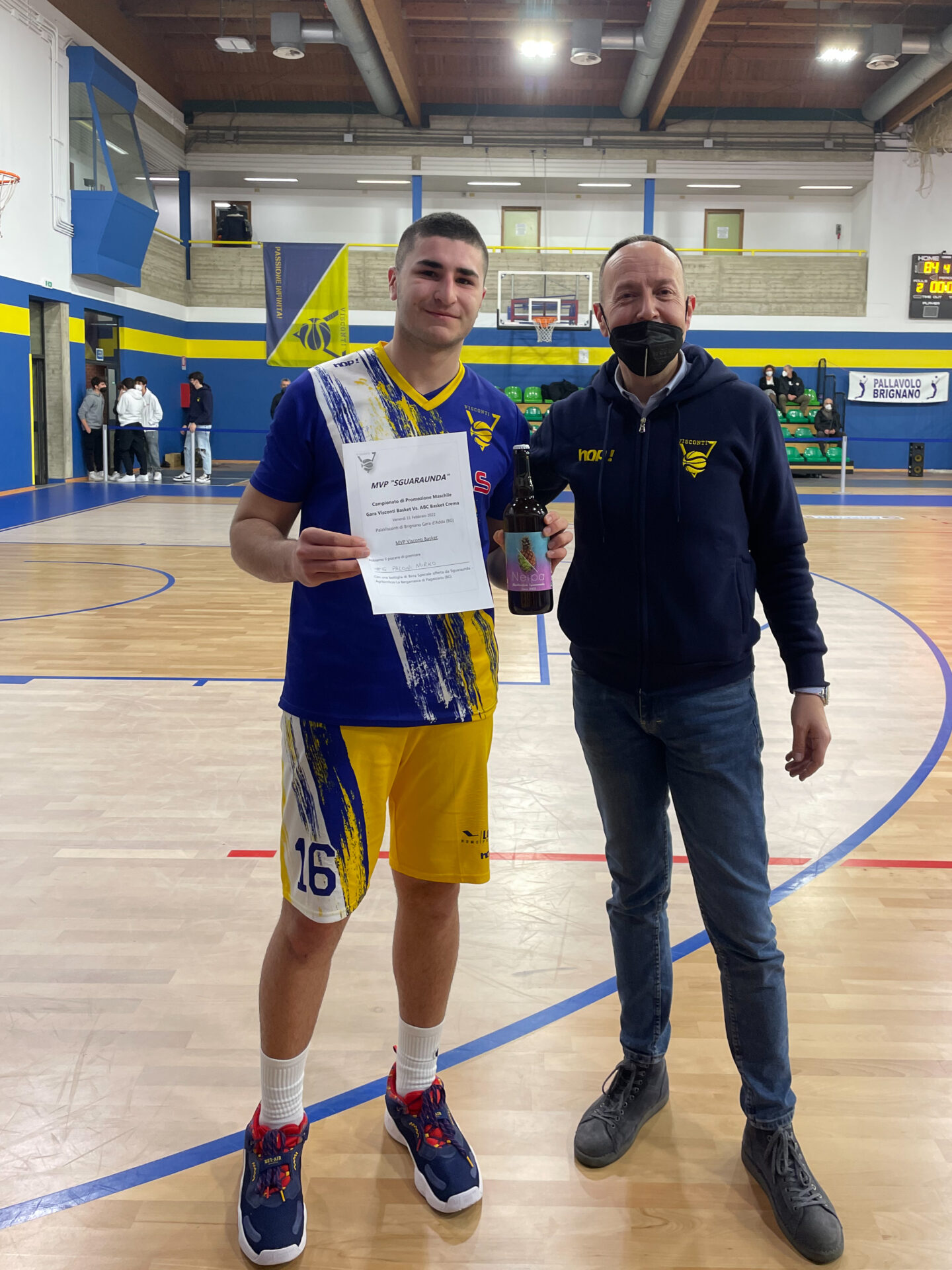 PROMOZIONE M: BK VISCONTI BASKET – ABC CREMA: 84 – 46