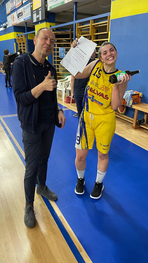 SERIE B FEMMINILE: ELVAS VISCONTI – BASKET FEMMINILE VARESE: 65-67