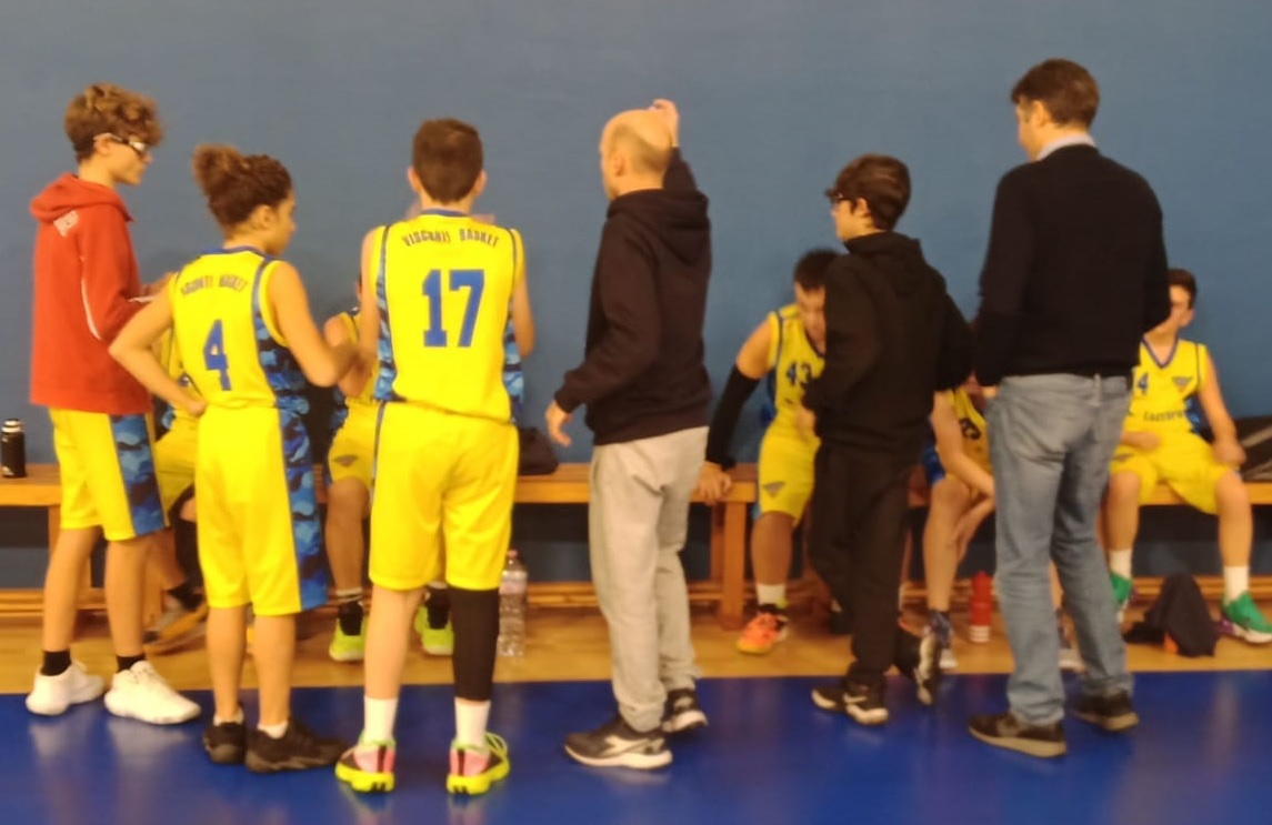 UNDER 14/Belli a metà, sfugge la vittoria